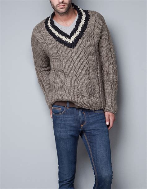 zara men's jumper.